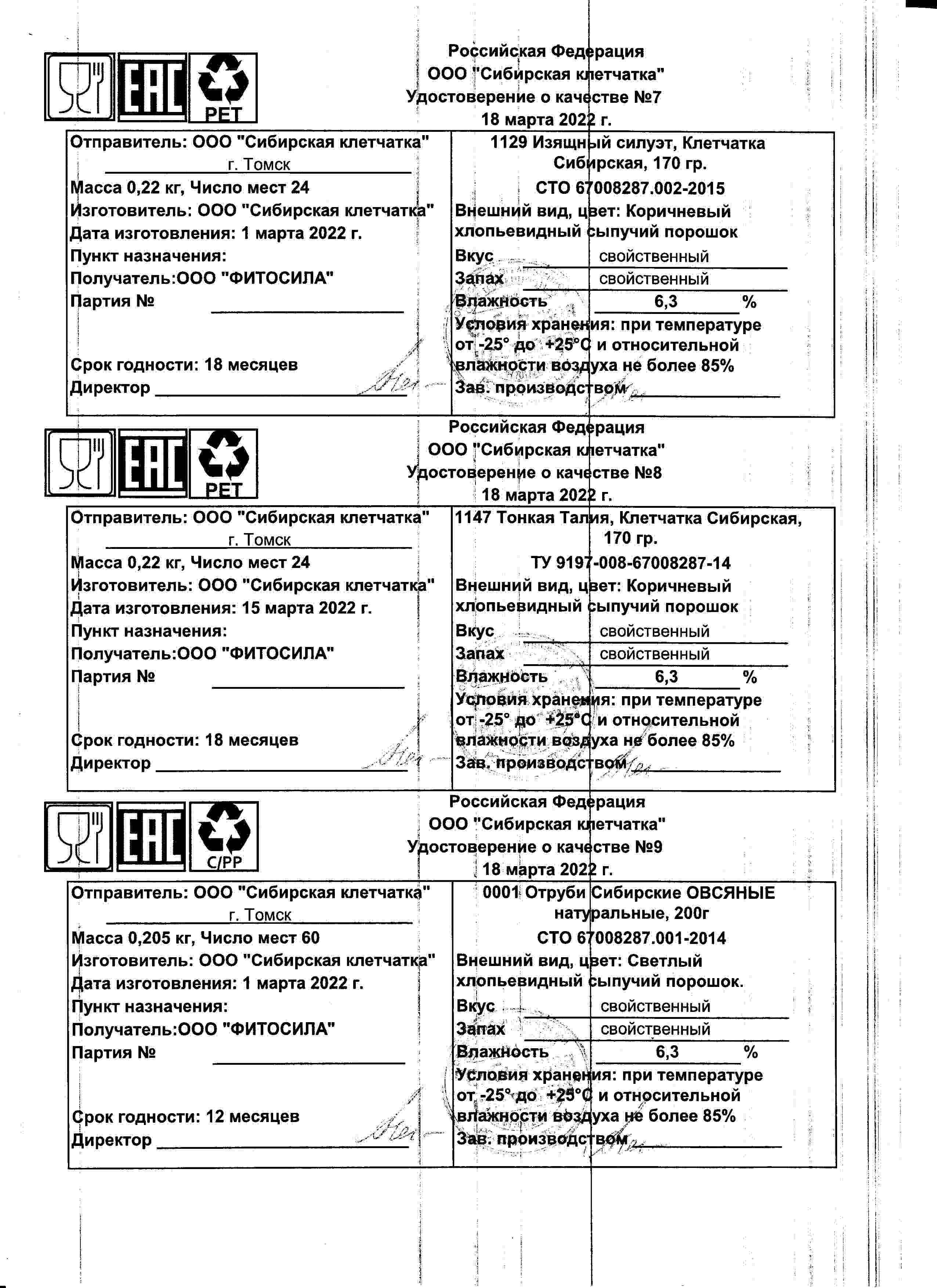 Паспорт №032022